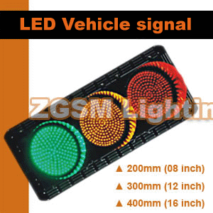 LED Traffic Light-Red Yellow Green Round Ball