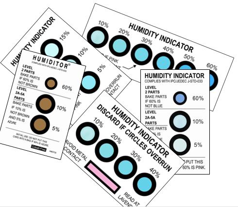 humidity indicator card (HIC)