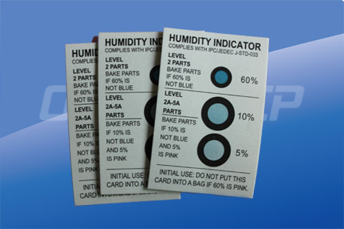 humidity indicator label