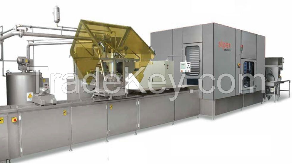 ADM-275 ONE SHOT CHOCOLATE MOULDING LINE