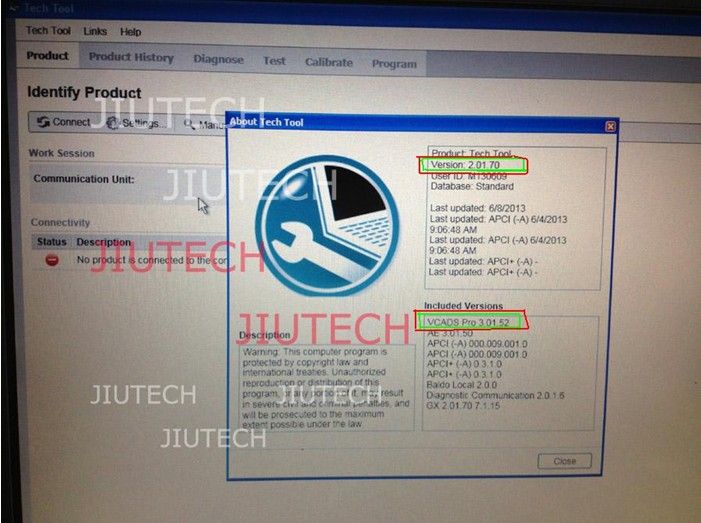 Diagnonistic program Developer Tool PTT 2.01 dev2tool development model for parameters change, PTT 2.0 Dev2tool Development Model