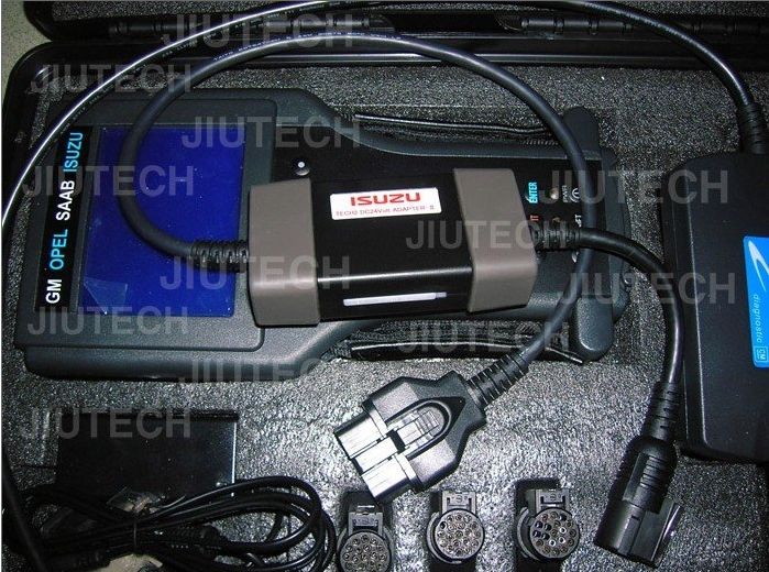 Tech2 Scanner with 24V adapter for truck diagnostic used for ISUZU,32mb card with diagnostic scaner software used for isuzu tech2