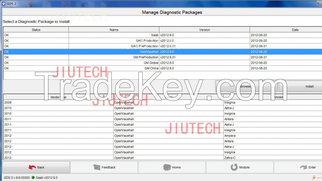 TECH2 with 24V adapter for truck diagnostic V11. used for ISUZU