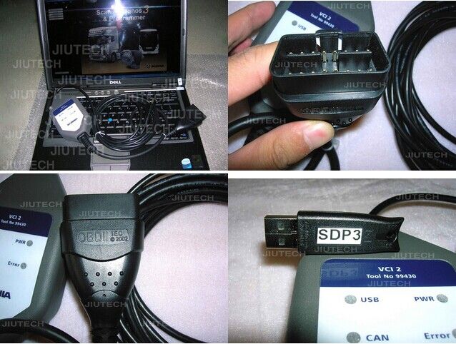Truck Diagnostic Tool Vci 2 SDP3 Auto Scanner