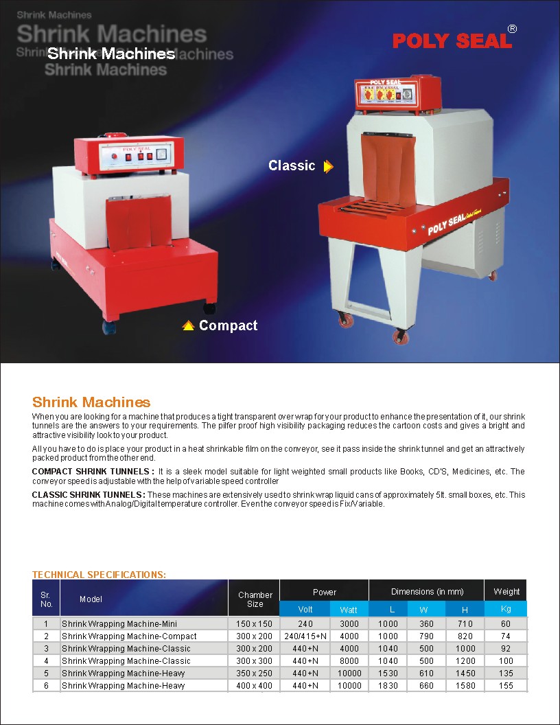 Shrink Wrap Machine