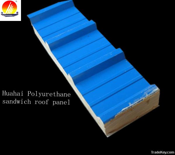 polyurethane insulated roof panel