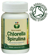 Nature Complete Certified Organic Chlorella and Spirulina