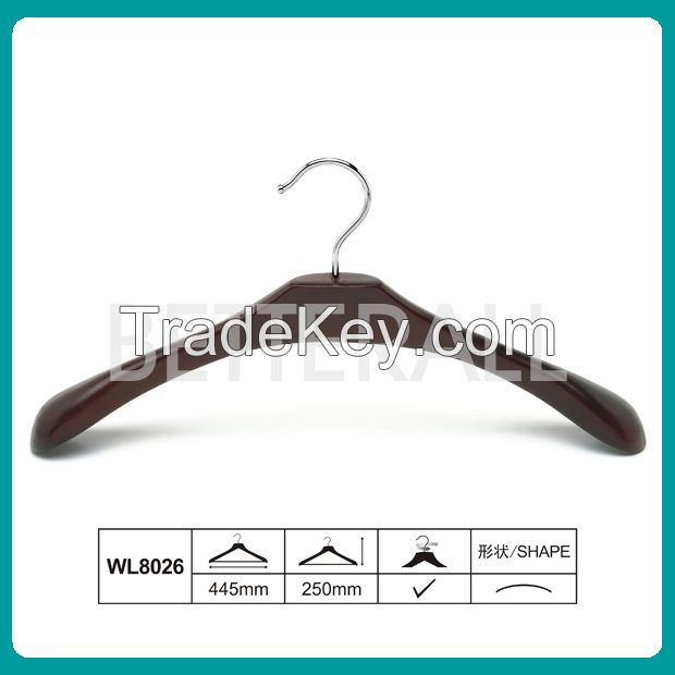 wooden cloth suit hanger