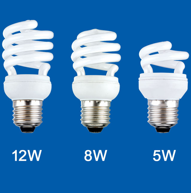 Energy saving lamps, CFL lamps