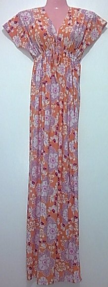 KIMONO MAXI LONG DRESS