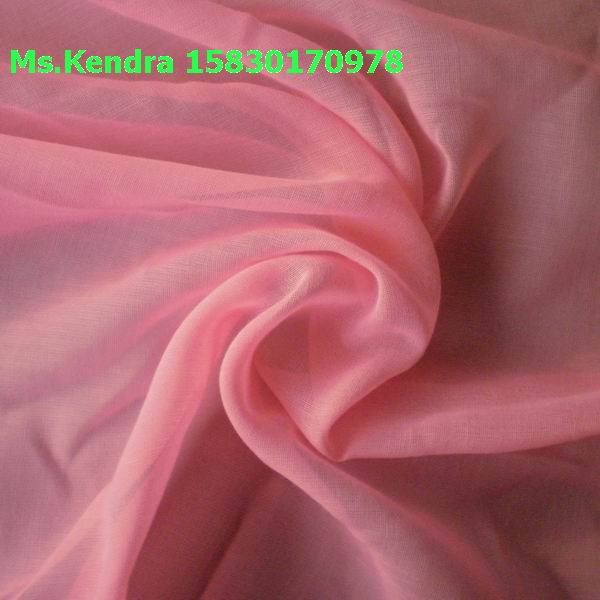 T 80sx80s 80x56 42"spun polyester voile grey fabric for scarf