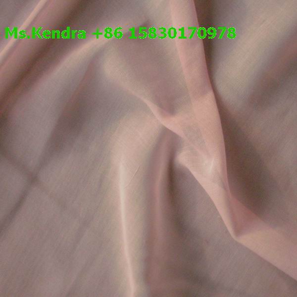 spun polyester voile  fabric for scarf  grey plain dyed