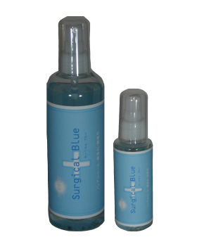 Anti-influenza, anti-bacterial spray: SURICAL BLUE