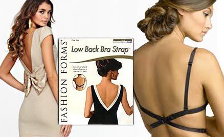 Low Back Bra Strap for V back dress