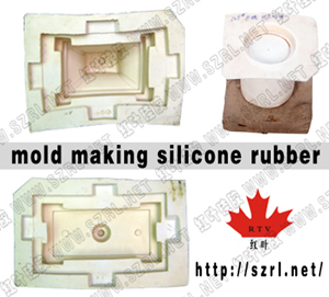 RTV-2 silicon rubber for moulding