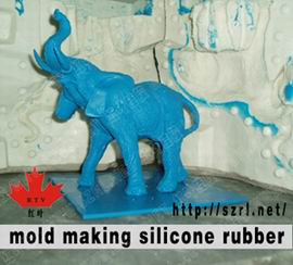 Moulding silicon rubber