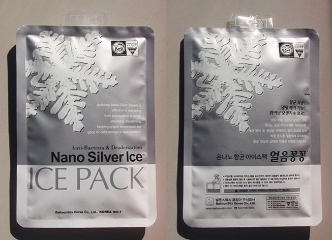 Nano-Silver Icepack, Silver Ice