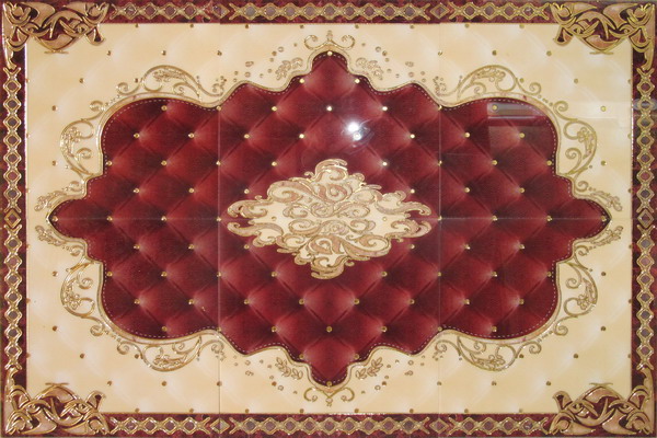 polished crystal  pattern tile