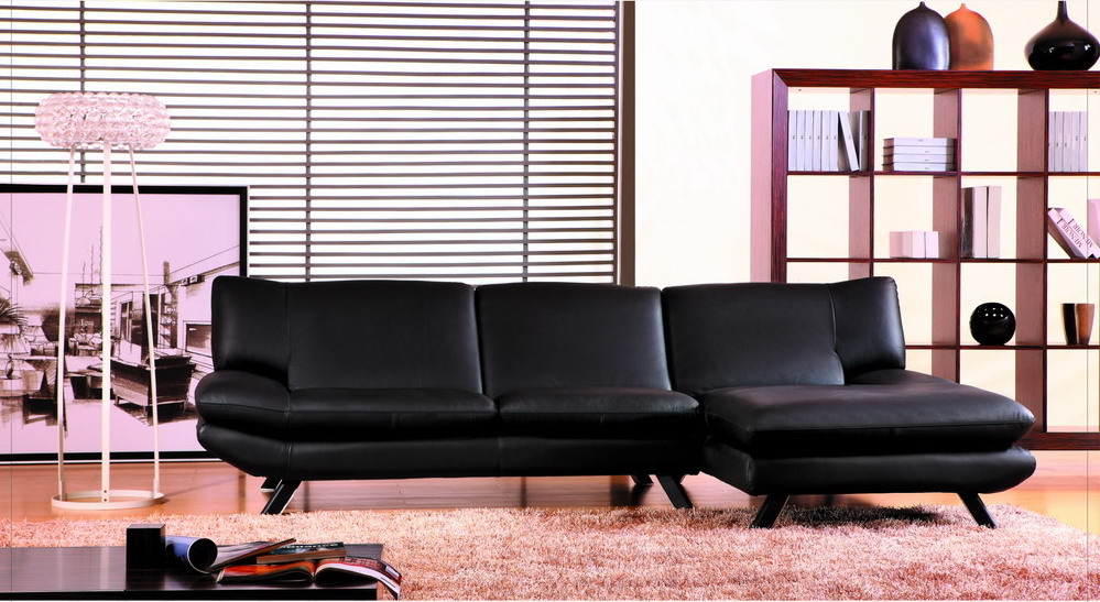 design leather sofa