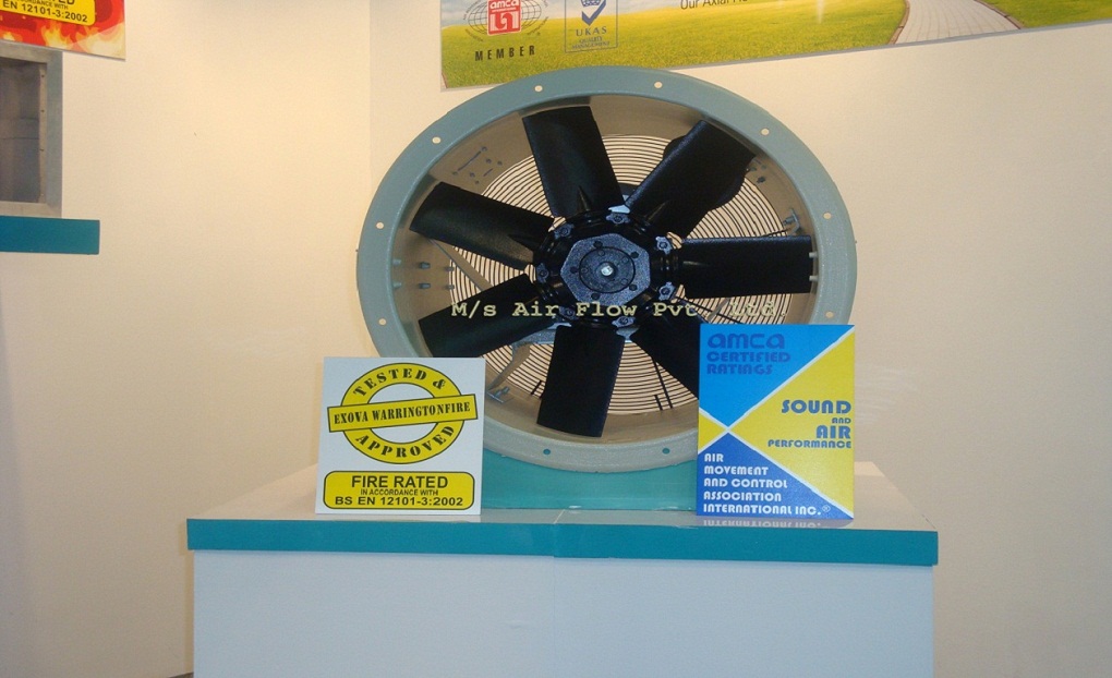 Tube Axial Fan - Fire Rated
