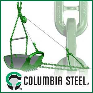 Dragline Chain from Columbia Steel