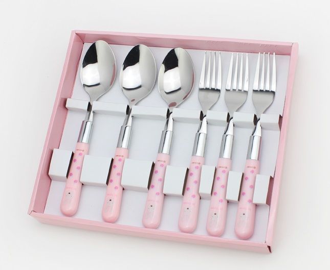 Cutlery Set Plastic Handles