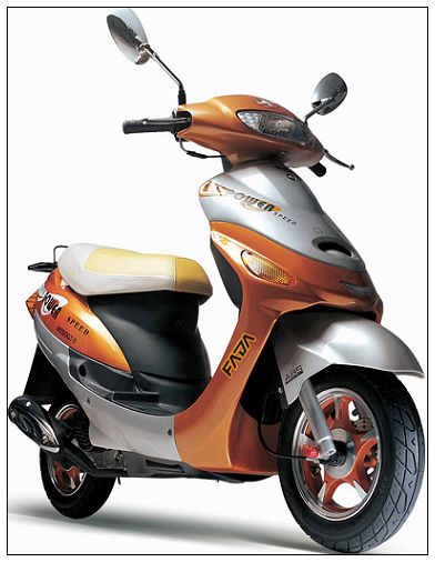 gas scooter, eec, 50CC, moped, BD50QT-14A