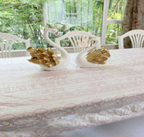 Lace table cloth TF32(PINK)