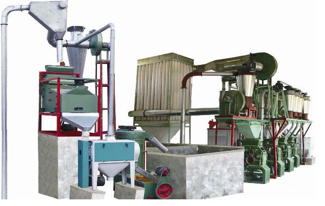 wheat flour machine, maize flour equipment, corn milling plant