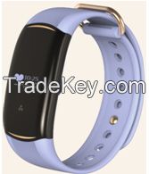 Fashion latest design H5 heartrate monitoring smart bracelet with waterproof IP67 and TPU strap