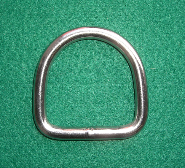 stainless steel D ring