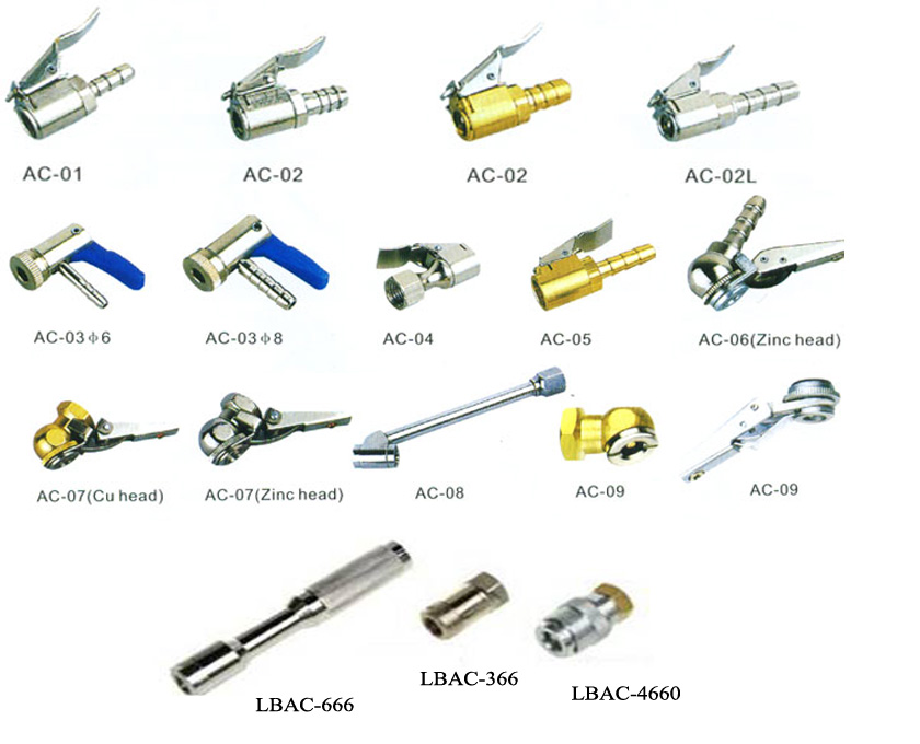 Tire inflator clearance parts