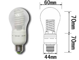 dimmable energy saving bulb