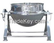 Tilting steam stainless steel Jacket kettle   