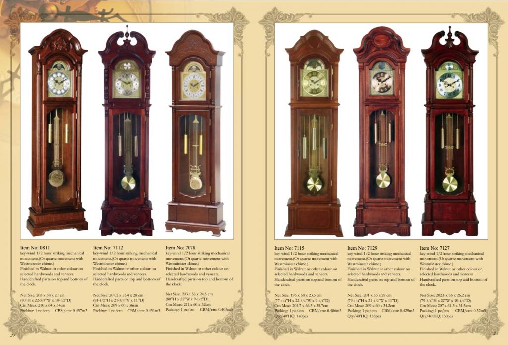 Grandfather clock series 13