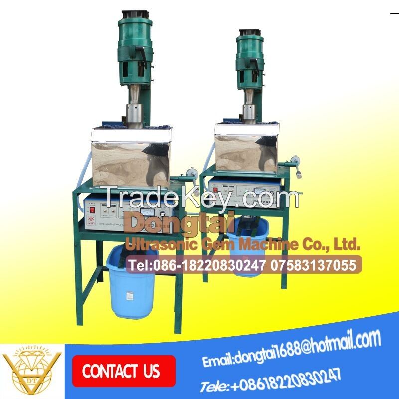 ultrasonic gem auto drilling and carving machine