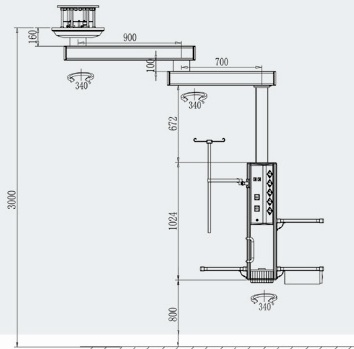 Heavy Duty Surgical Pendant