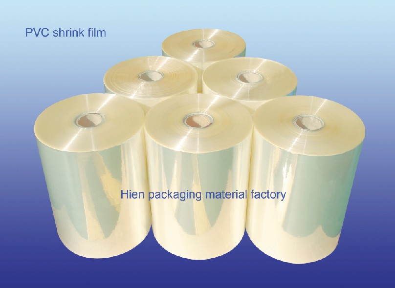 PVC shrink film for printing