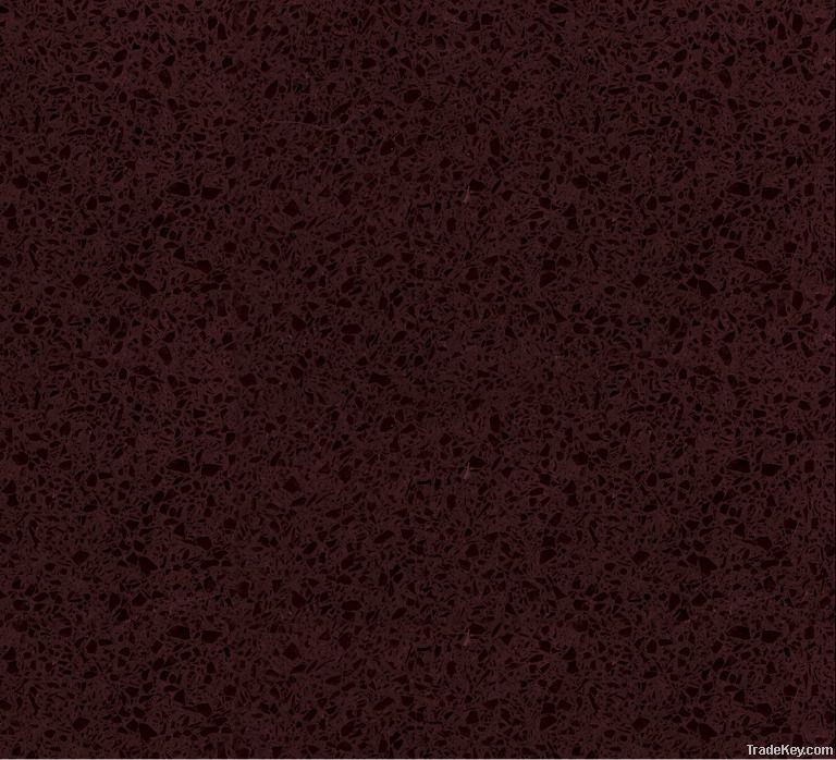 Dark Brown Color Quartz Stone QZ1108