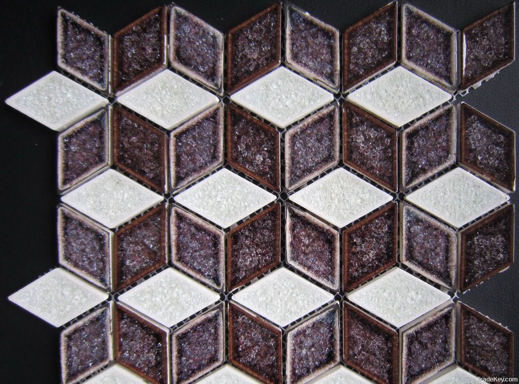 Ice Crack Series Ceramic Crystal Mosaic 