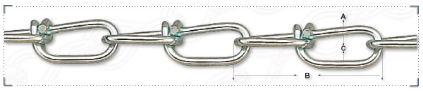 Double loop chain