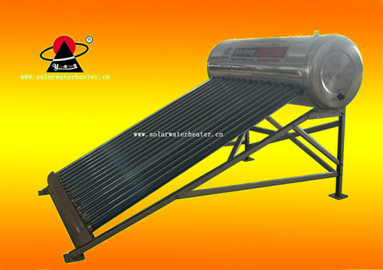 non-pressurized vacuum tube solar water heater