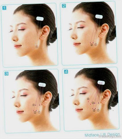 Medical facial lifting thread for plastic surgery