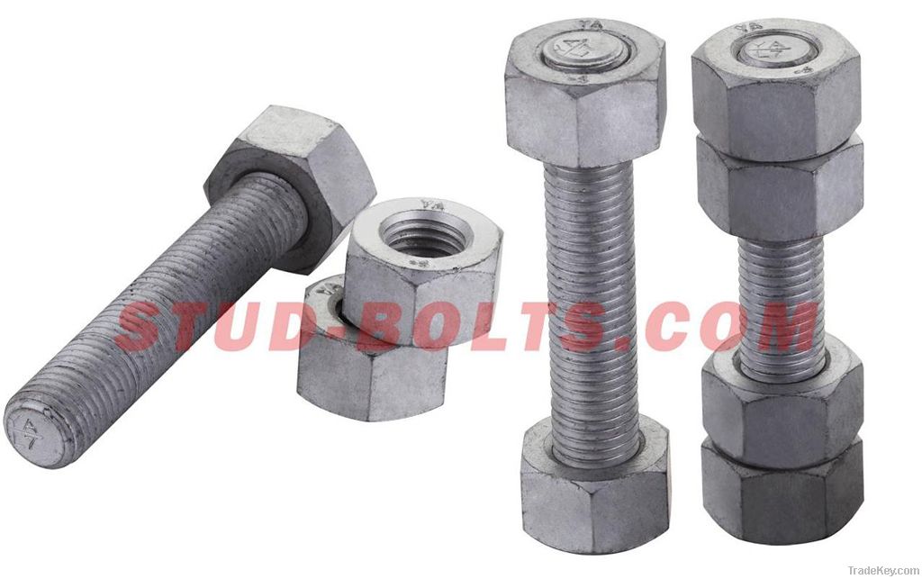 ASTM A320 Alloy Steel Stainless Steel Stud Bolt Set