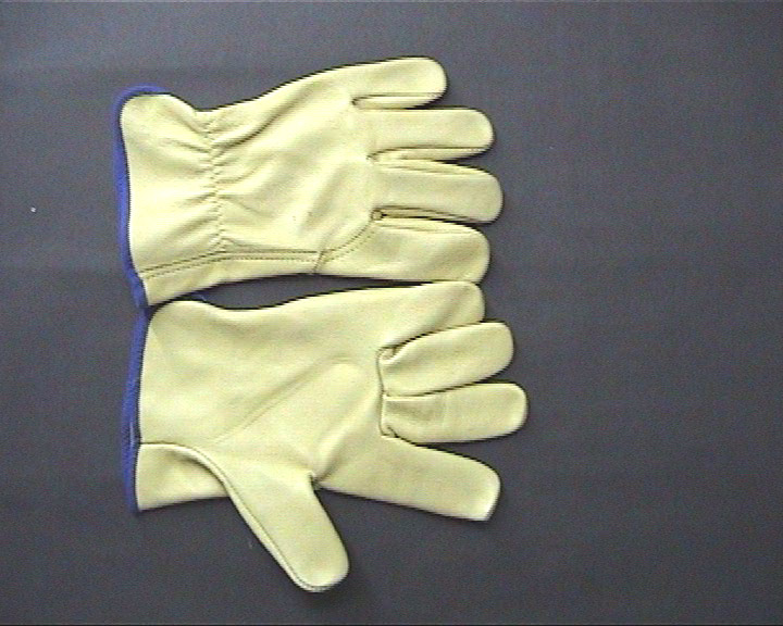 industrial leather hand glove