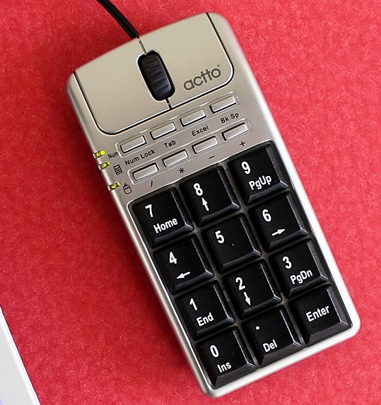 Dual KeypadMouseNBKM-02