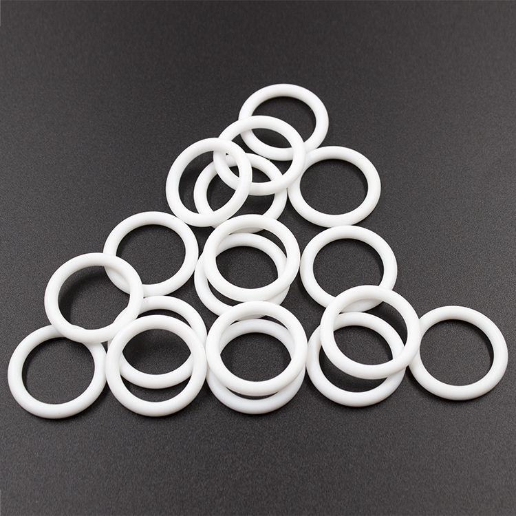 White PTFE Orings  Size 011    Price for 5 pcs 