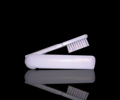 folded toothbrush