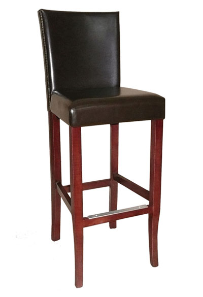 Deluxe Leather Bar stool