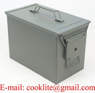US Ammo Box Military Ammo Can Metal Tool Box